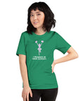 Unisex green Milk Sandwich T-shirt featuring "I Peaked in High School" design, perfect for nostalgic cheer fans and everyday comfort.