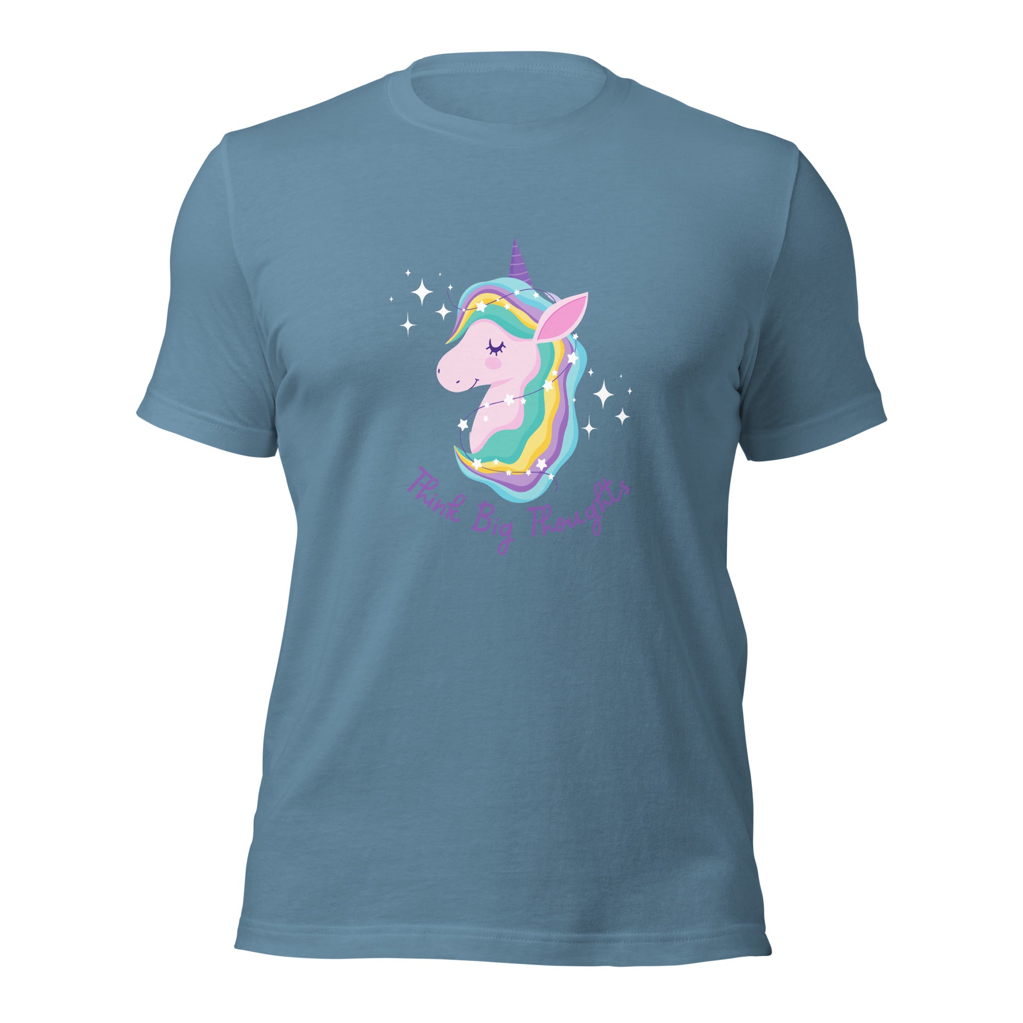 Unicorn Think Big Thoughts Unisex t-shirt