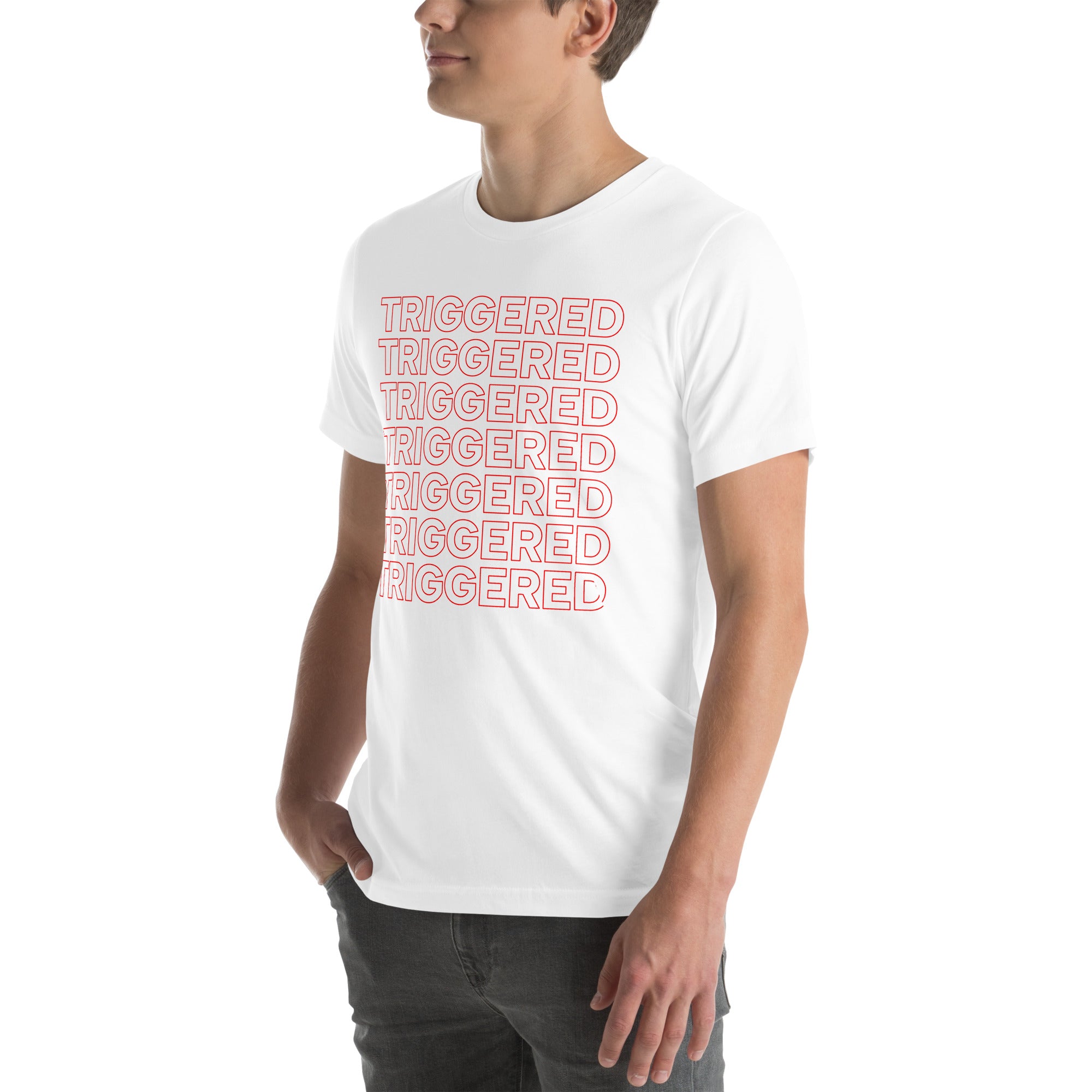 All Of Life Is Art Unisex Milk Sandwich T-Shirt